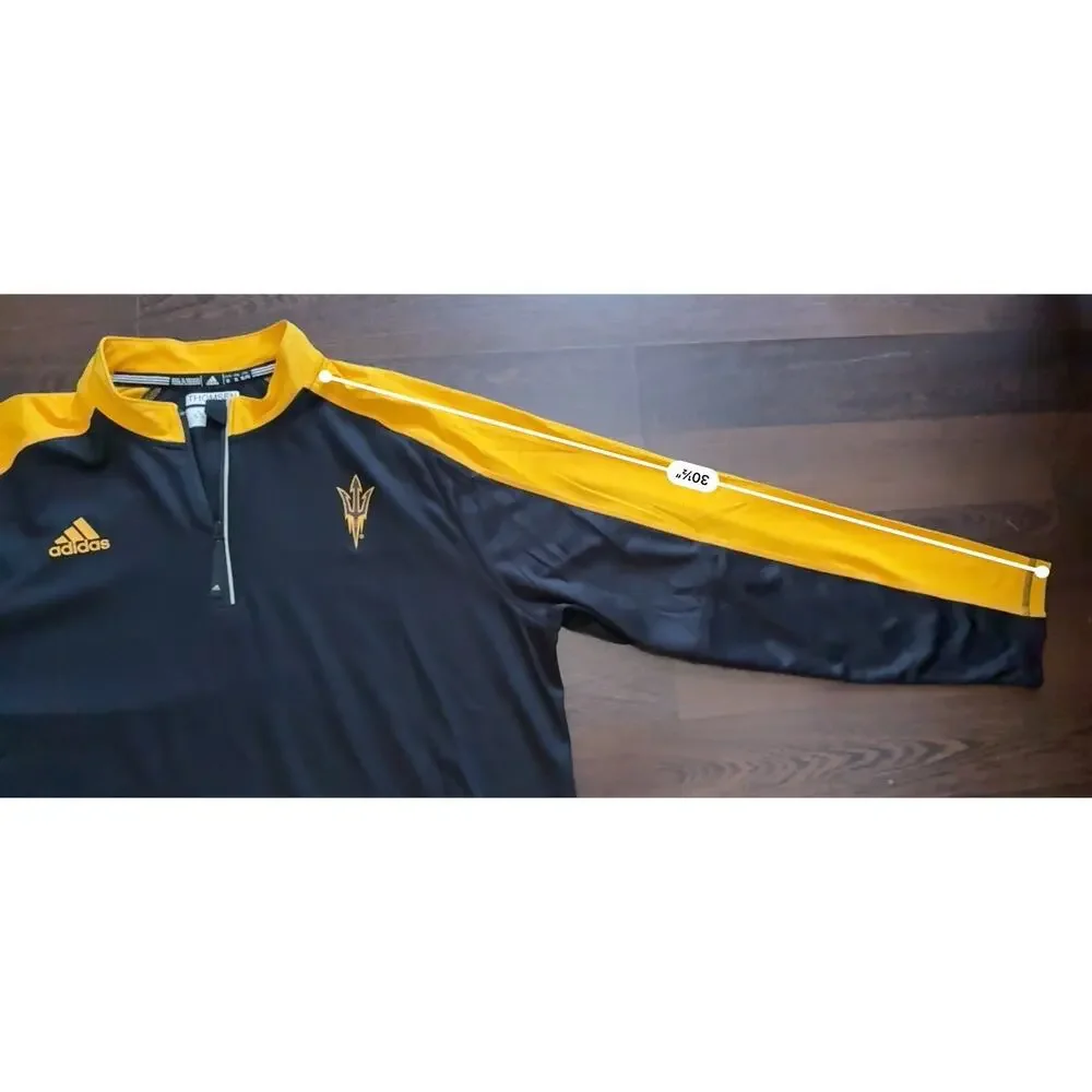 Arizona State Sun Devils Adidas NCAA Men's Sideline Climalite Knit Team Issued
